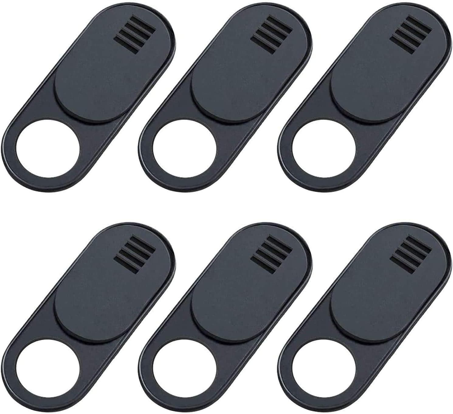 Webcam Cover, 6 Pack Ultra Thin Camera Cover Slide Apply to Laptop, Tablet, Smartphone, Protect Your Privacy