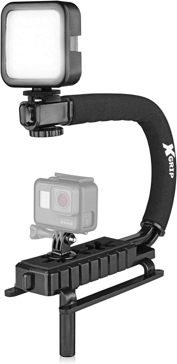 Opteka X-Grip VLH-MOD Professional Stabilizing Handle for GoPro Action Cameras (Black)