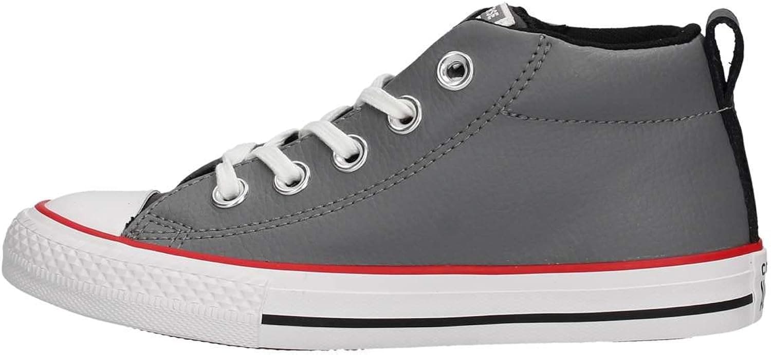 Converse Unisex-Child CTAS Street Mid Mason/Black/White Sneaker