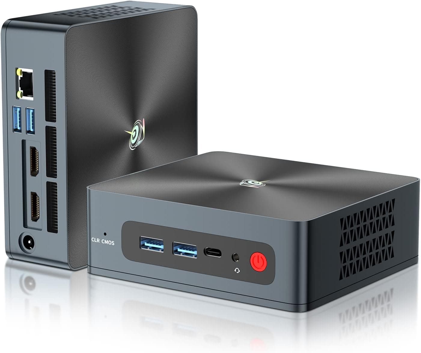 Beelink SEi10 Mini PC 10th gen Intel i5-1035G1(up to 3.6GHz), Mini Computer with 16G DDR4 RAM/500G SSD,Triple Display(Dual HDMI+Type-C),4K HD,WiFi 6,BT5.2,Support Auto Power On