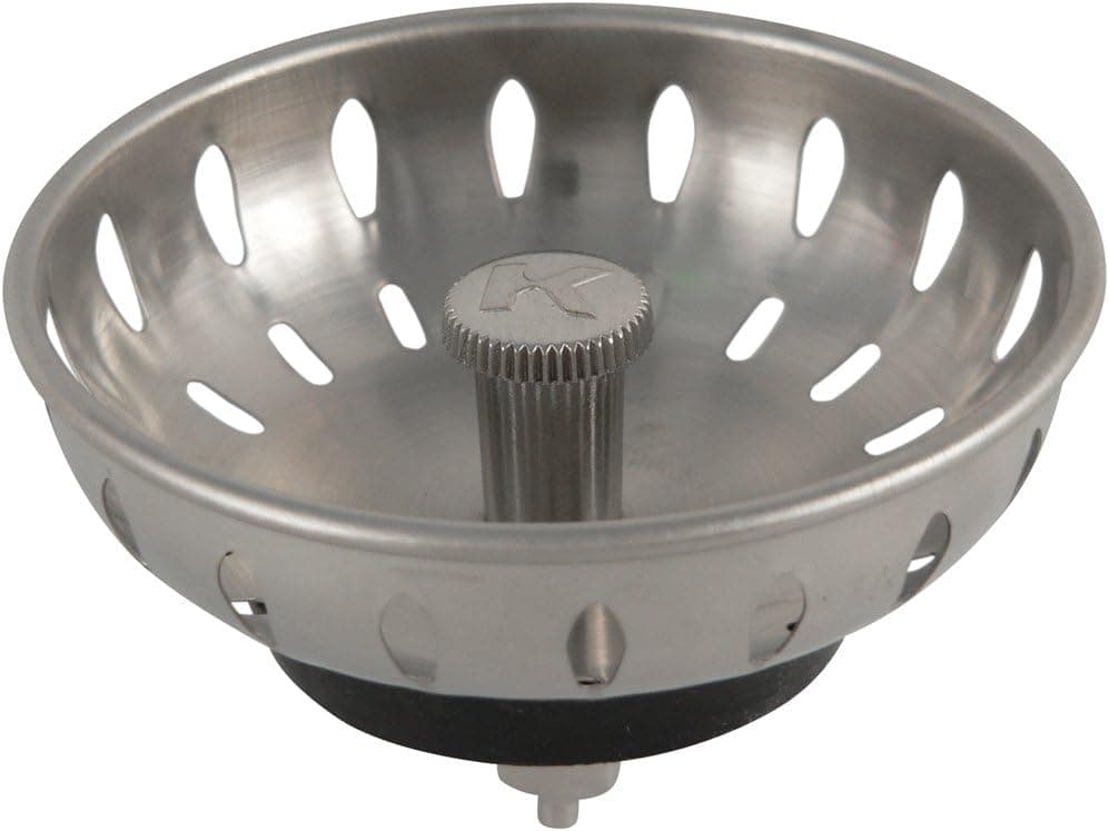 Plumb Pak K820-22DSBN Replacement Fixed Post Strainer Basket, Brushed Nickel