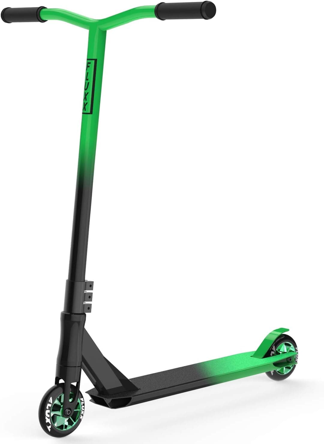 SSX Pro Stunt Scooter - Made w/ Aircraft Grade Aluminum & Steel (Green)