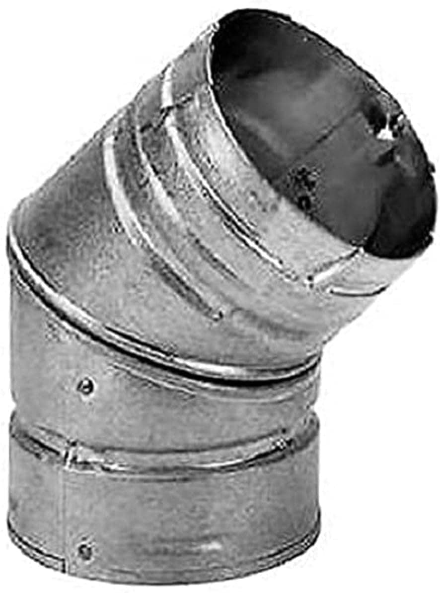 SELKIRK CORP 243216 45DEG Rigid Pellet Elbow, 3-Inch