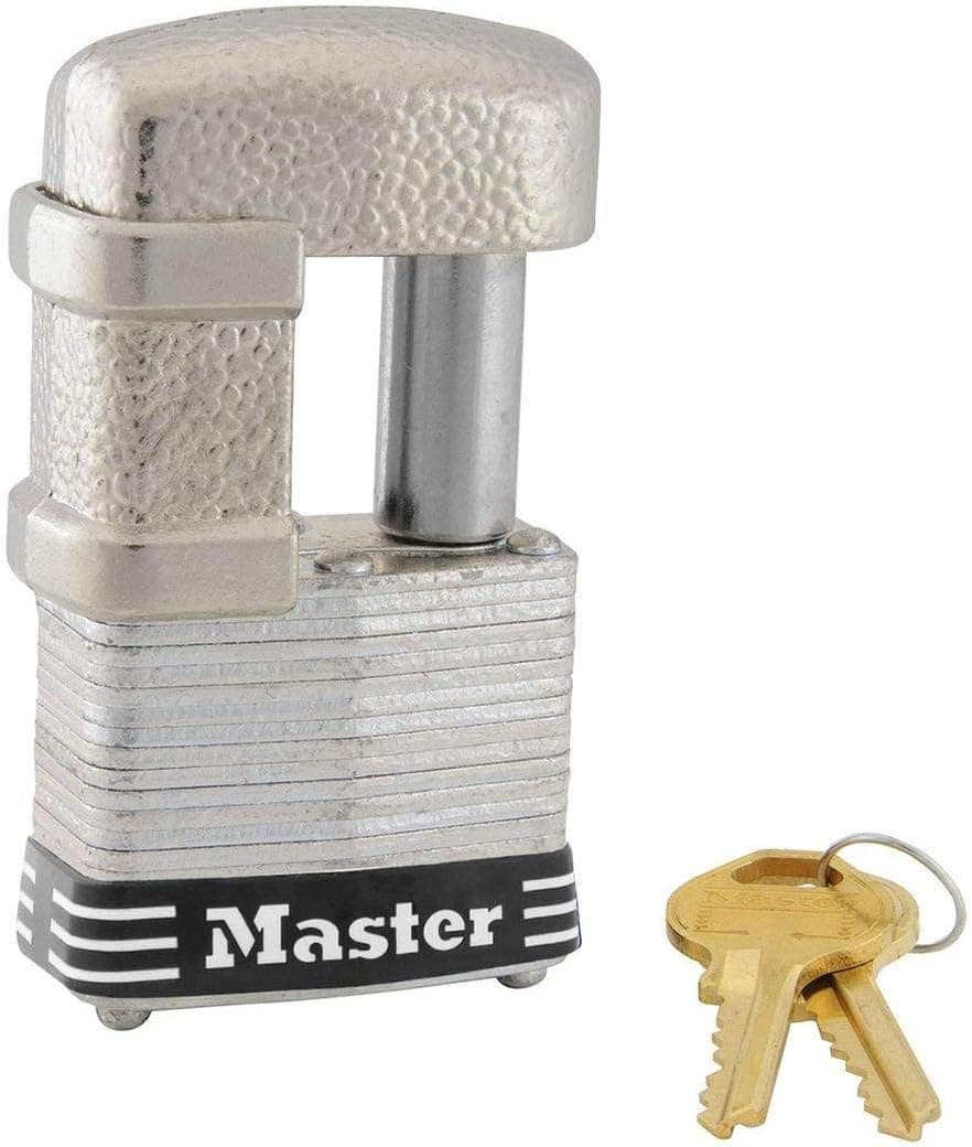 Master Lock - (1) Keyed Alike Multi Purpose Padlock 37NKA w/BumpStop Technology