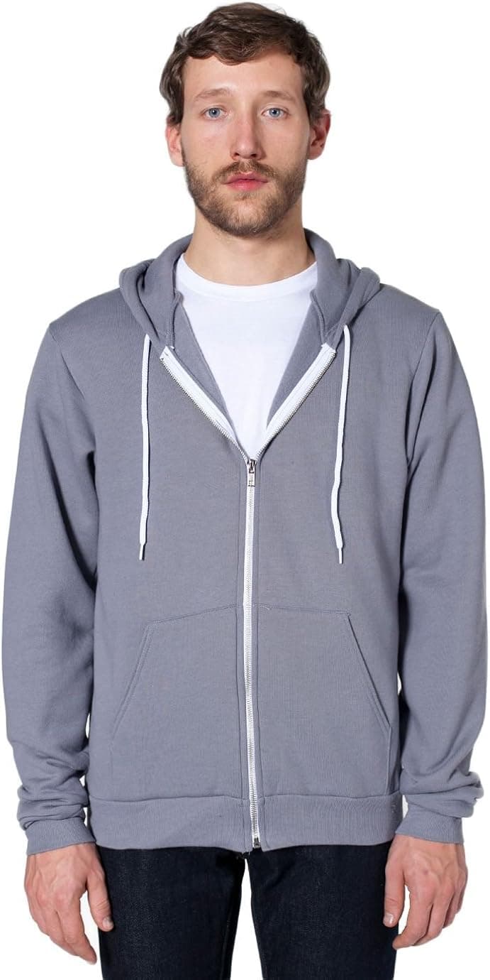 American Apparel Women's Flex Fleece Zip Hoodie