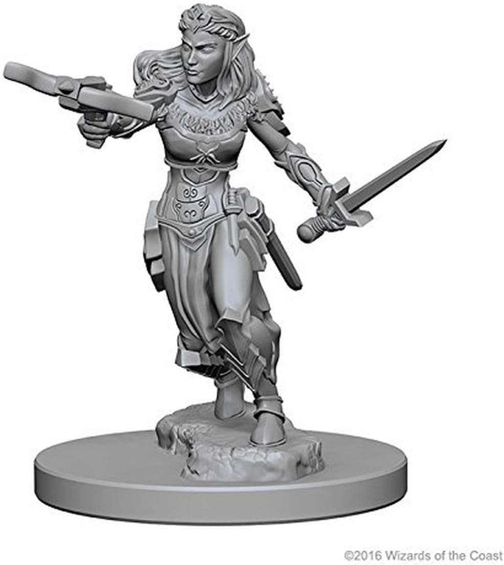 D&D Nolzur’s Marvelous Miniatures: Elf Female Ranger
