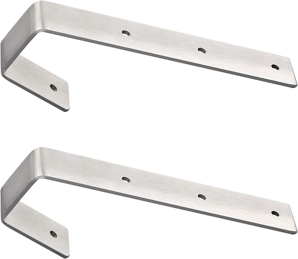 Stainless Steel Bunk Bed Ladder Hook, Heavy Duty Brackets Tool Industrial Hook Hardware Utility Hook Wall Mounted Garage Storage Loft Bed Ladder Hooks Inside Width 1.42" - 2.06" X 6.3" Length 2Pcs