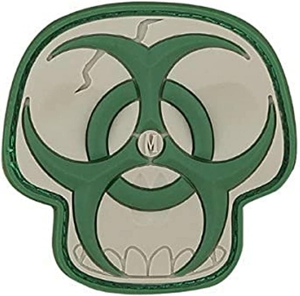 Maxpedition Gear Biohazard Skull Patch