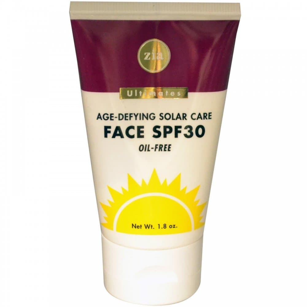 Zia Age-Defying Solar Care Face SPF 30, 1.8 Ounce Tube