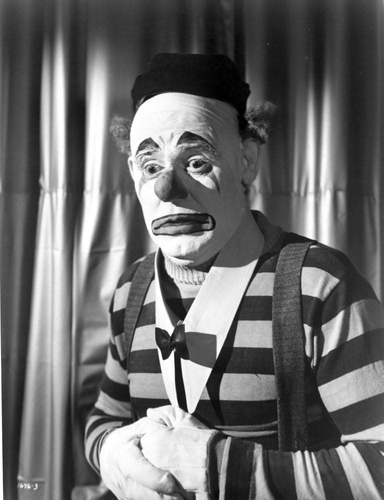 Emmett Kelly as a clown Photo Print (8 x 10)