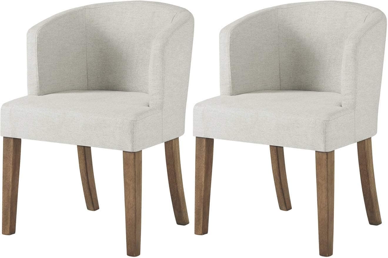 Signature Design by Ashley Grindleburg dining-chair, Dark Brown/Linen