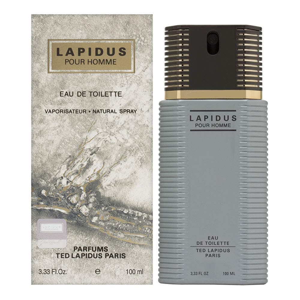 Lapidus By Ted Lapidus For Men. Eau De Toilette Spray 3.3 Ounces (Pack of 3)