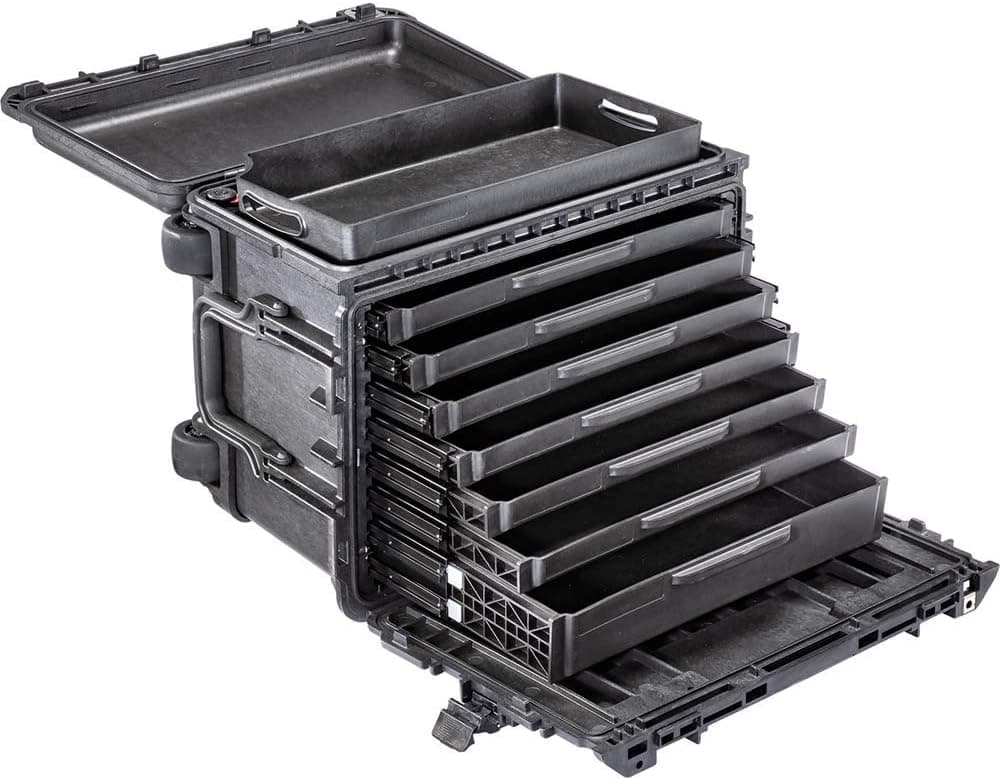 Pelican 0450 Mobile Tool Chest With 6 Shallow 1 Deep Drawers Gen 2