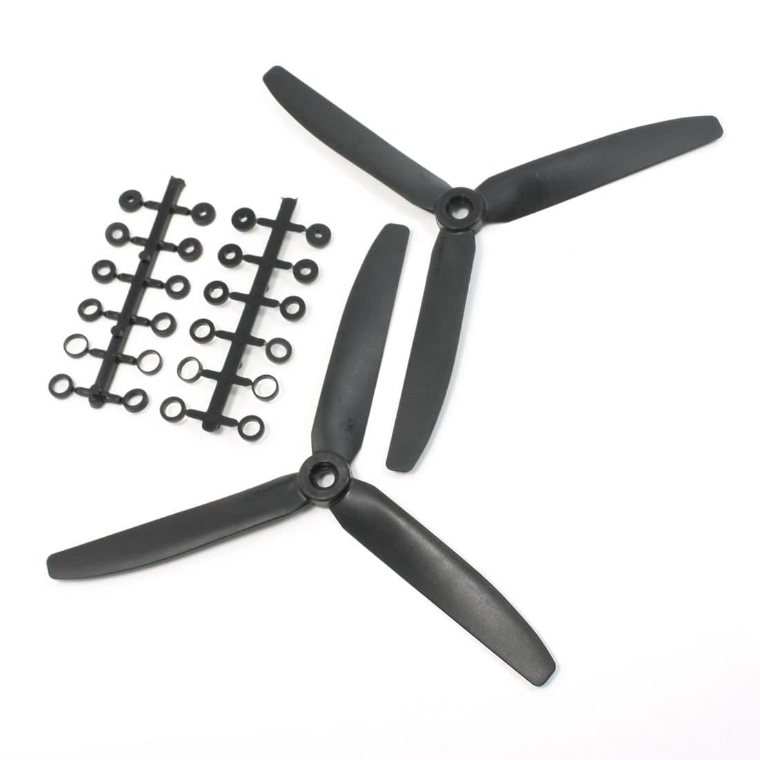 uxcell 2 x RC Plane Electric Aircraft Prop Propeller 3 Vane Type HD80403