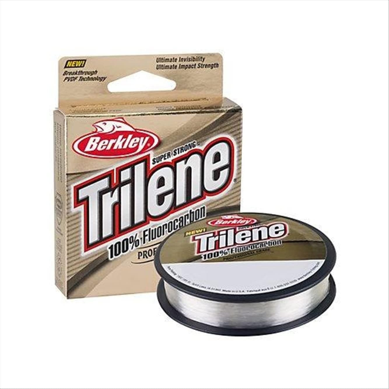 Berkley Trilene100% Fluoro Professional GradeTM, 8lb | 3.6kg, 110yd | 100m Fluorocarbon - 8lb | 3.6kg - 110yd | 100m