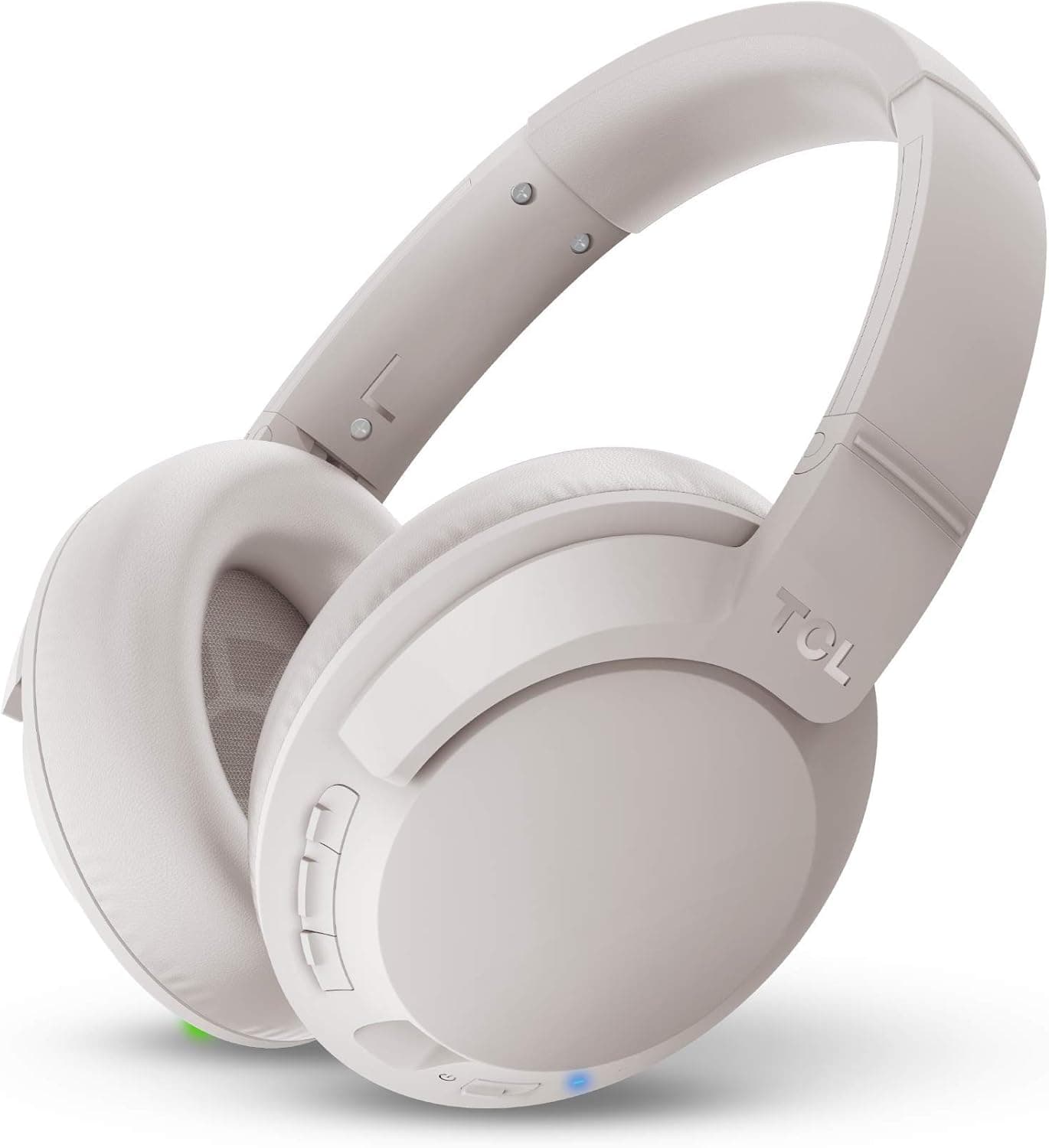 TCL ELIT400NC Wireless On-Ear Headphones Hi-Res Noise Cancelling Bluetooth Headphones with 22 Hour Playtime and Fast Charge – Cement Gray