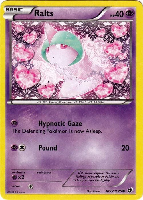 Pokemon - Ralts (RC8/RC25) - Legendary Treasures