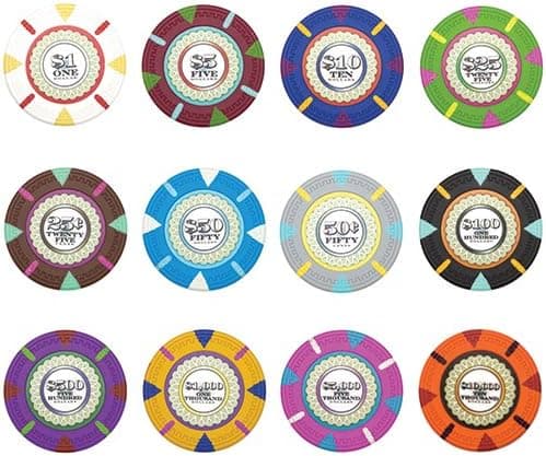 Claysmith 25 The Mint 14gm Clay Poker Chips - Choose Chips