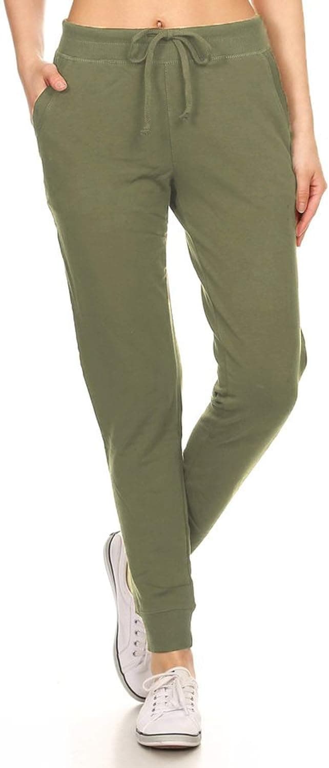 Premium French Terry Joggers/Fashion Moto/Cotton Rib Leggings
