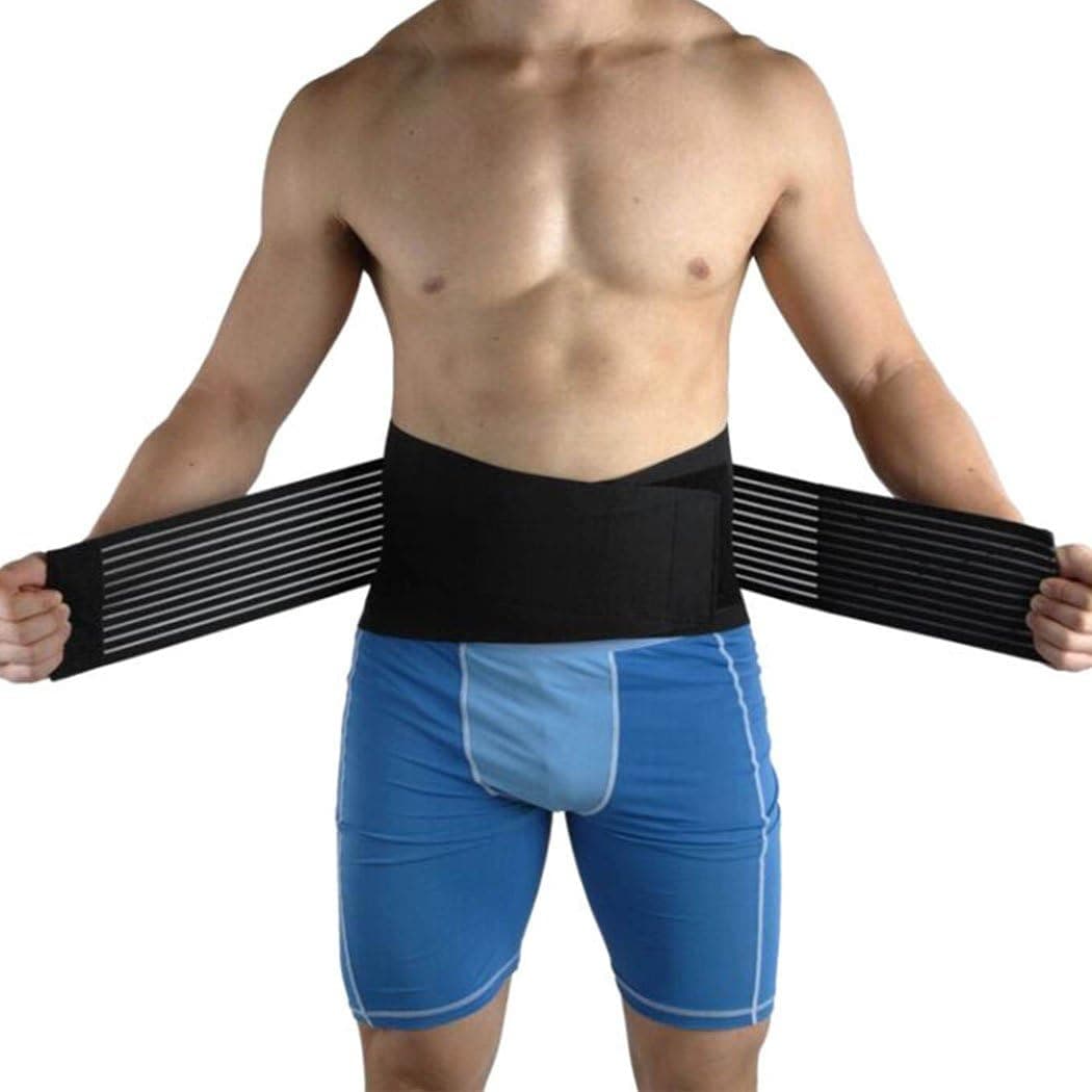 lttcbro Waist Trimmer Belt Waist Cincher Slimmer for Unisex L/XL Black
