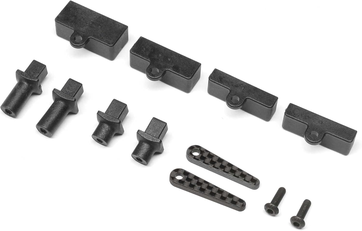 TEAM LOSI RACING Carbon Tab Battery Mount Set 22X-4 TLR231102 Elec Car/Truck Replacement Parts