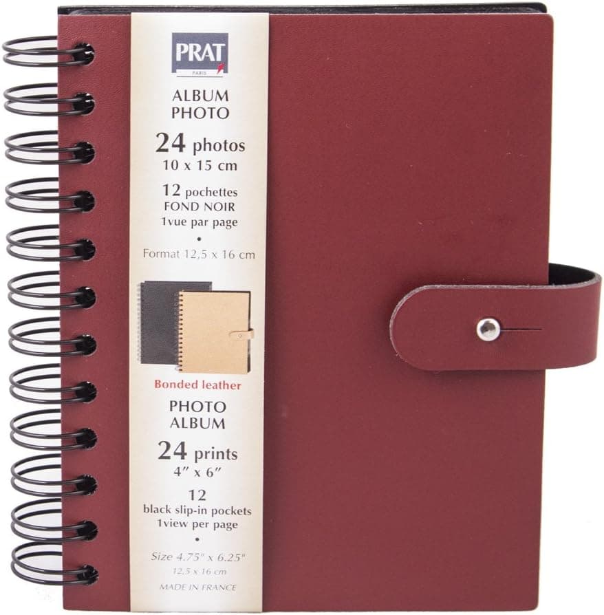 Prat Paris 4 x 6 Inch Pampa Photo Album
