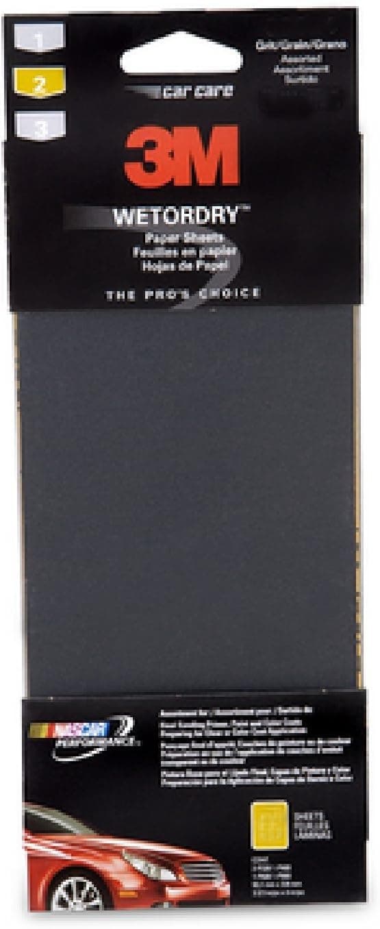 3M 03023 Imperial Wetordry 9" x 11" 2000 Grit Sandpaper