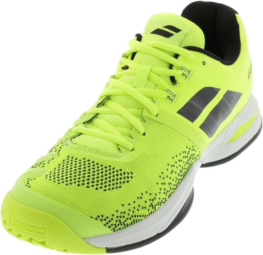 Babolat Propulse Blast All Court Mens Tennis Shoe - Fluo Yellow/Black