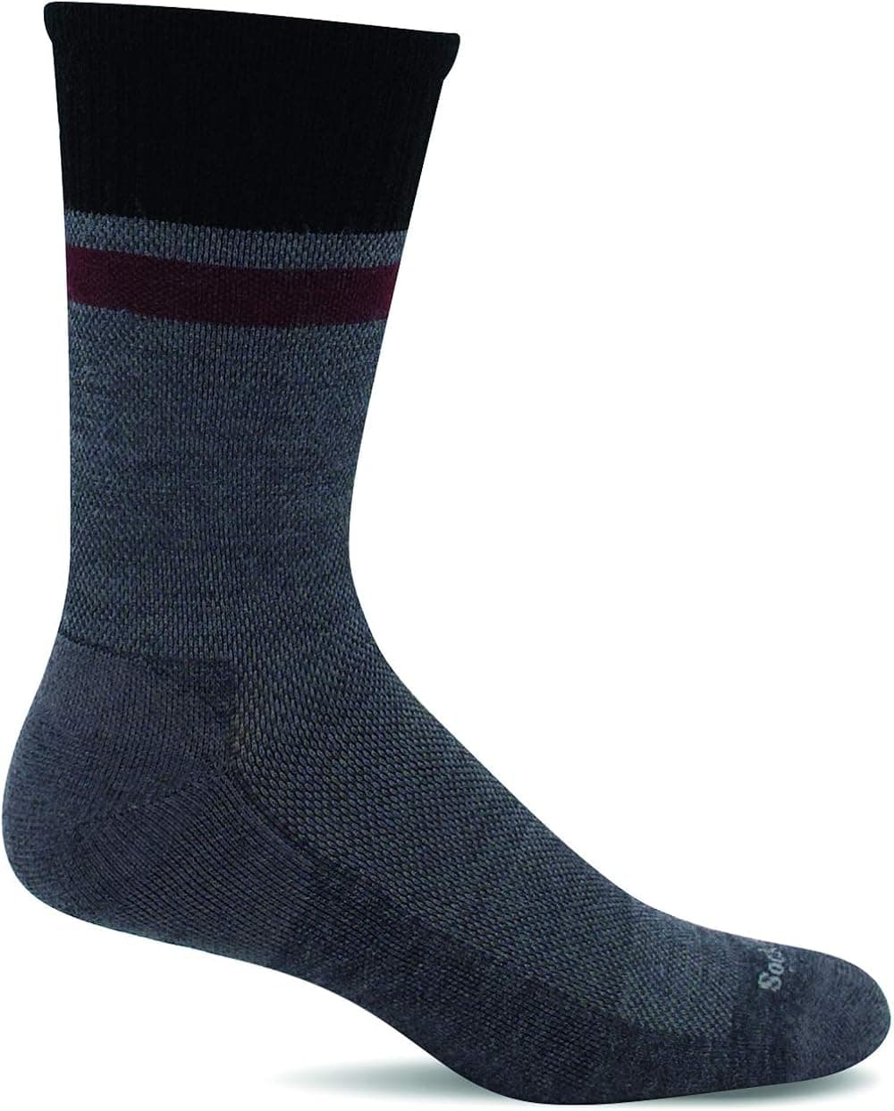 Sockwell Men's Foothold Crew Moderate Graduated Compression Sock