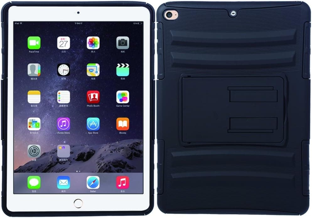 iPad air 2 Case ,Dropproof Defender Protective Case Cover with Kickstand for Apple iPad air 2