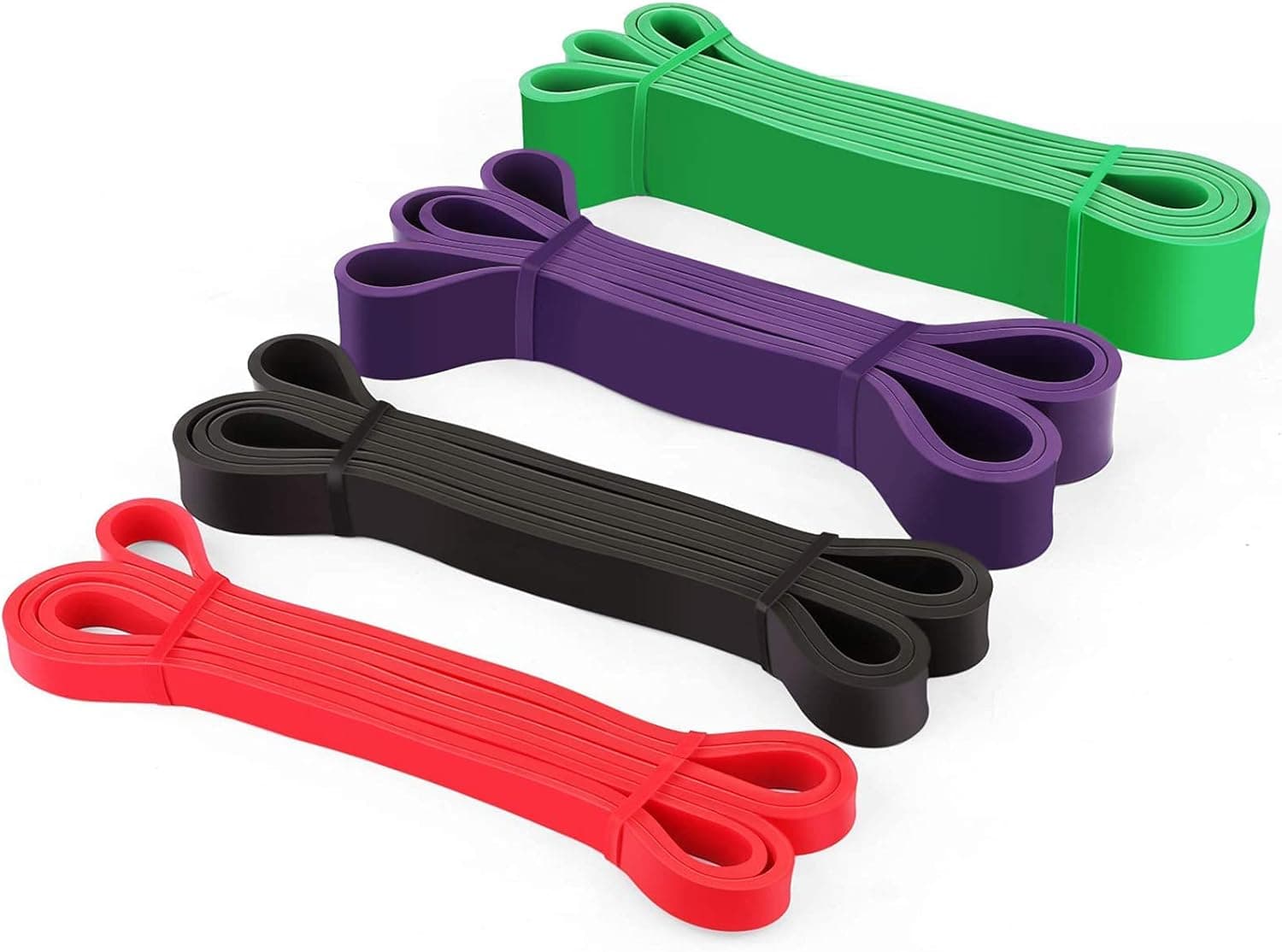 Pull Up Assist Band Heavy Duty Resistance Bands Set Workout Body Pull Up Bands Assistance Band for Powerlifting, Training, Stretching, Crossfit……