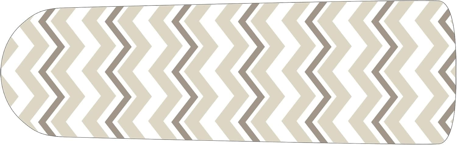 WallPops WD1497 Chevron Fan Decals, Neutral