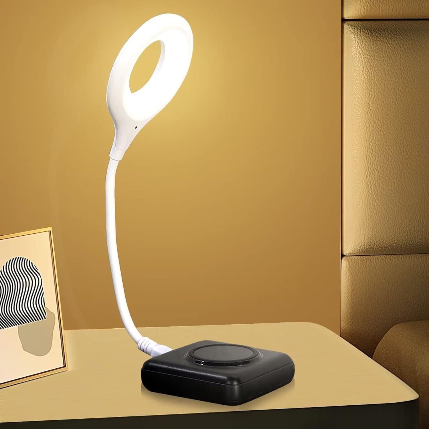 ZGLCQSGY LED Night Light Lamp ,USB Dimmable Voice Control Night Lights Suitable for Bedroom, Bathroom, Toilet, Stairs, Kitchen, Hallway, Kids,Adults,Compact Nightlight