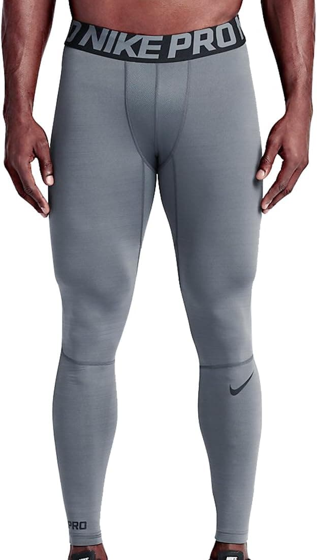 Nike Mens Pro Hyperwarm Dri-FIT Max Compression Tights (XLarge, COOL GREY/ANTHRACITE/ANTHRACITE)
