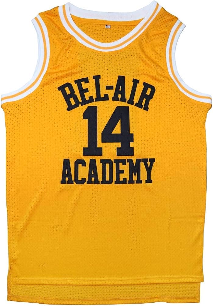 Afuby Bel Air Academy Jersey #14 Basketball Jerseys S-XXXL