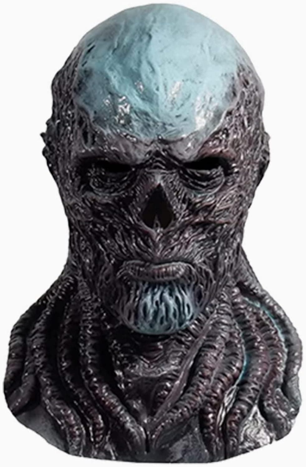 Vecna Scary Mask Monster Evil Mask for Kids Men Women Halloween Christmas Party Cosplay Costume, Blue