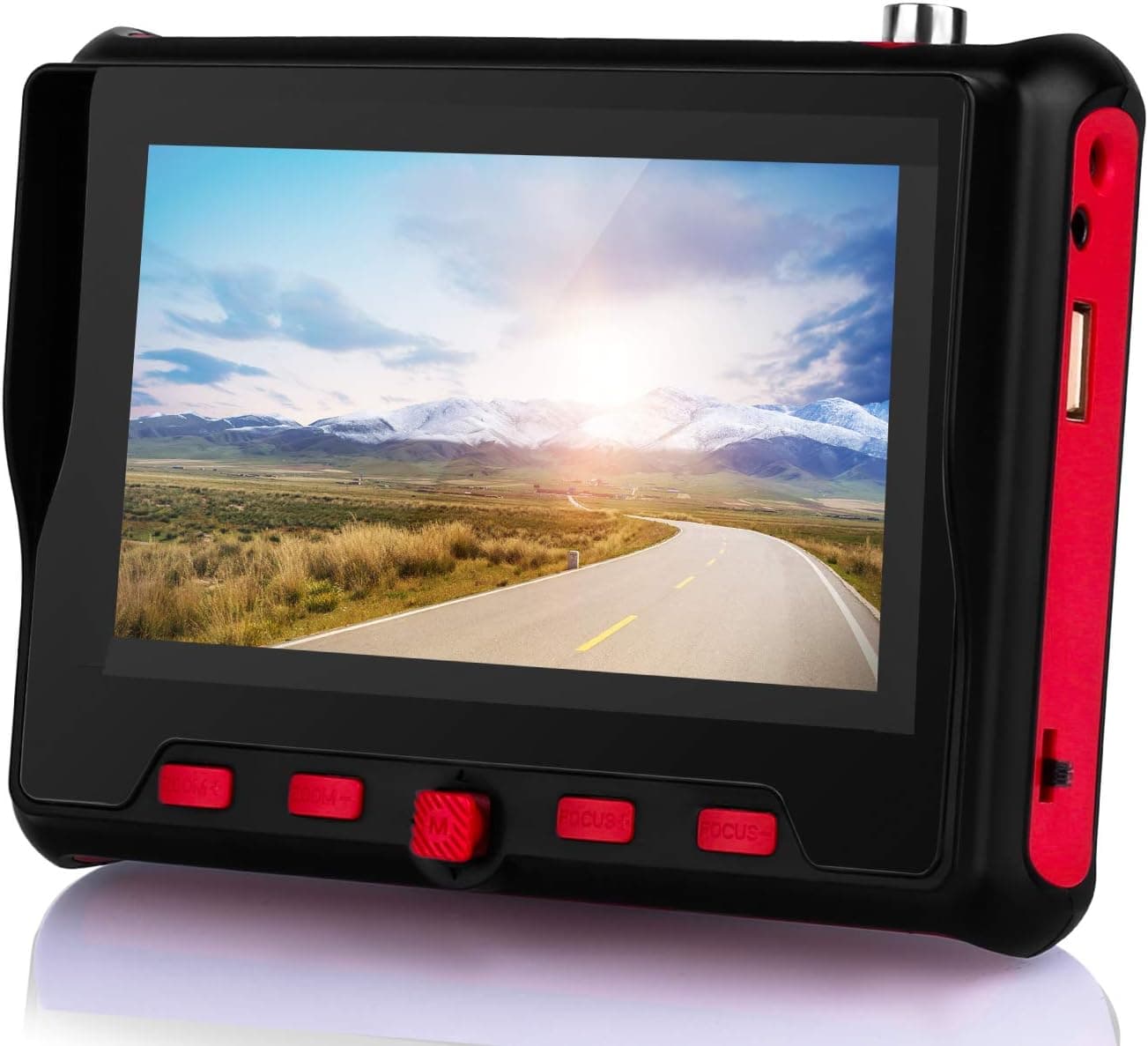 SGEF Wrist CCTV Tester, Portable Camera Tester CVBS Analog Tester4.3 TFT Color LCD CCTV Video Audio Security Surveillance Camera Tester（6300）