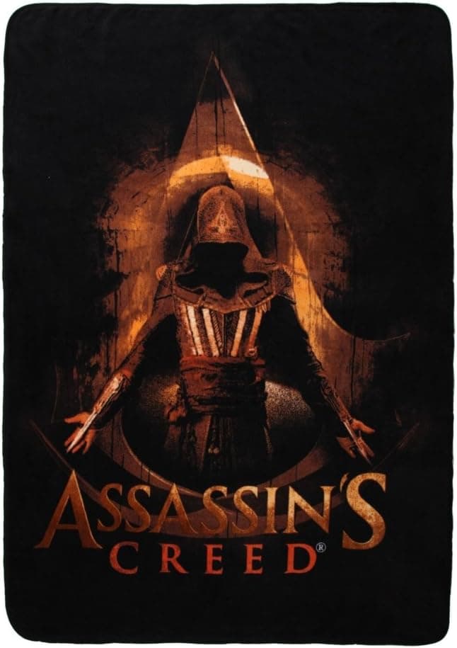 Hot Topic Assassin's Creed Aguilar Character Throw Blanket