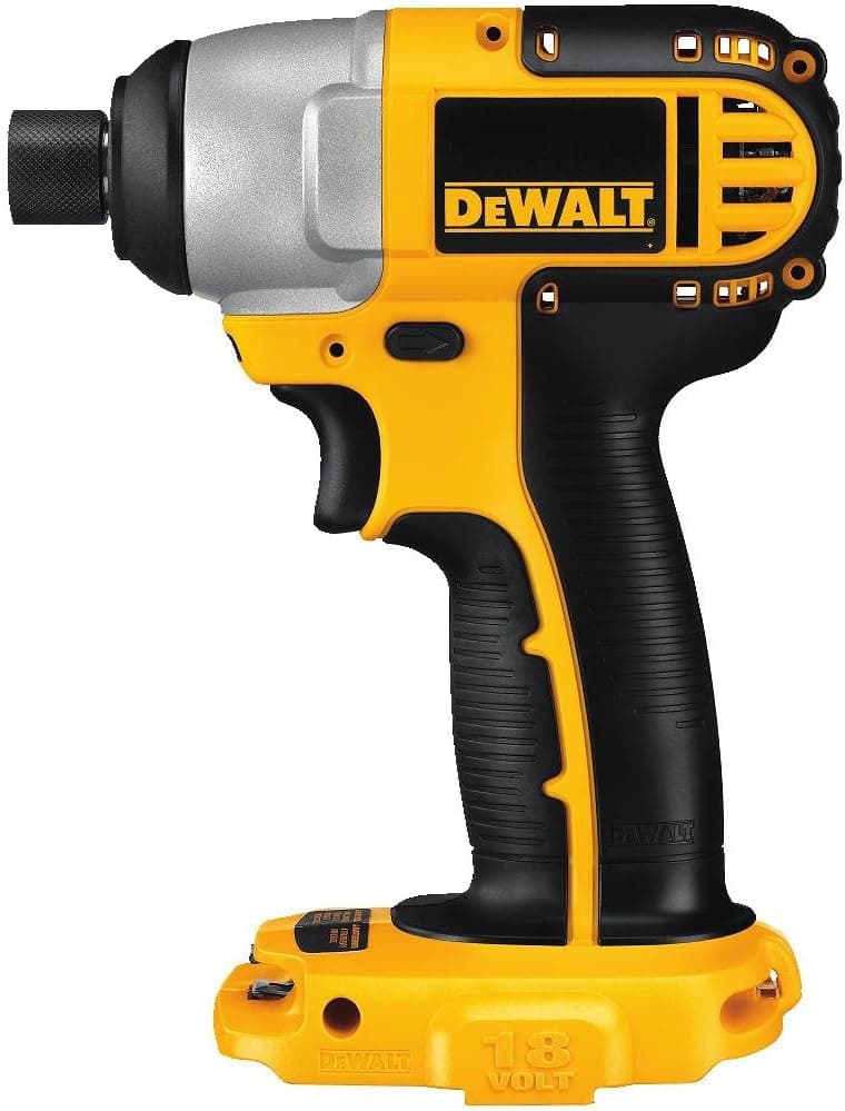 DEWALT 18V Impact Driver, 1/4-Inch, Tool Only (DC825B)