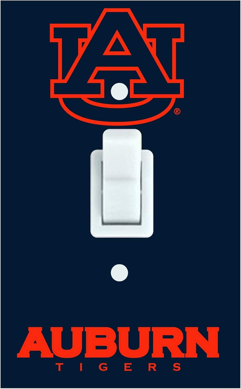 Auburn Tigers Light Switch Cover 2 Pack