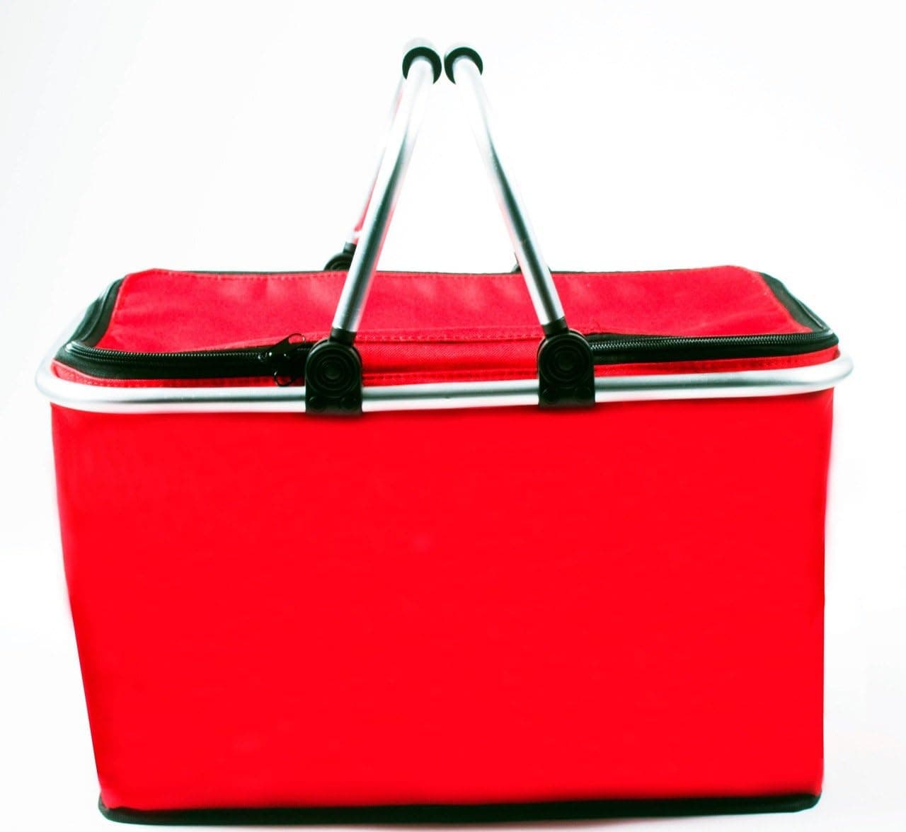 Imperial Home Insulated Folding Picnic Basket - Insulated Cooler with Carrying Handles
