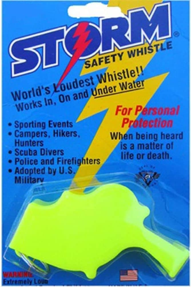 Rothco Storm Safety Whistle/ Safety Black