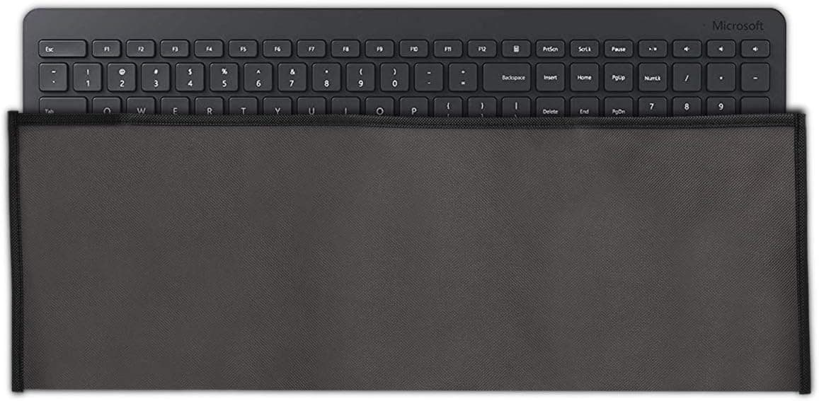 kwmobile Keyboard Cover Compatible with Microsoft Wireless Desktop 900 - Protective Skin Computer Keyboard Dust Cover Case