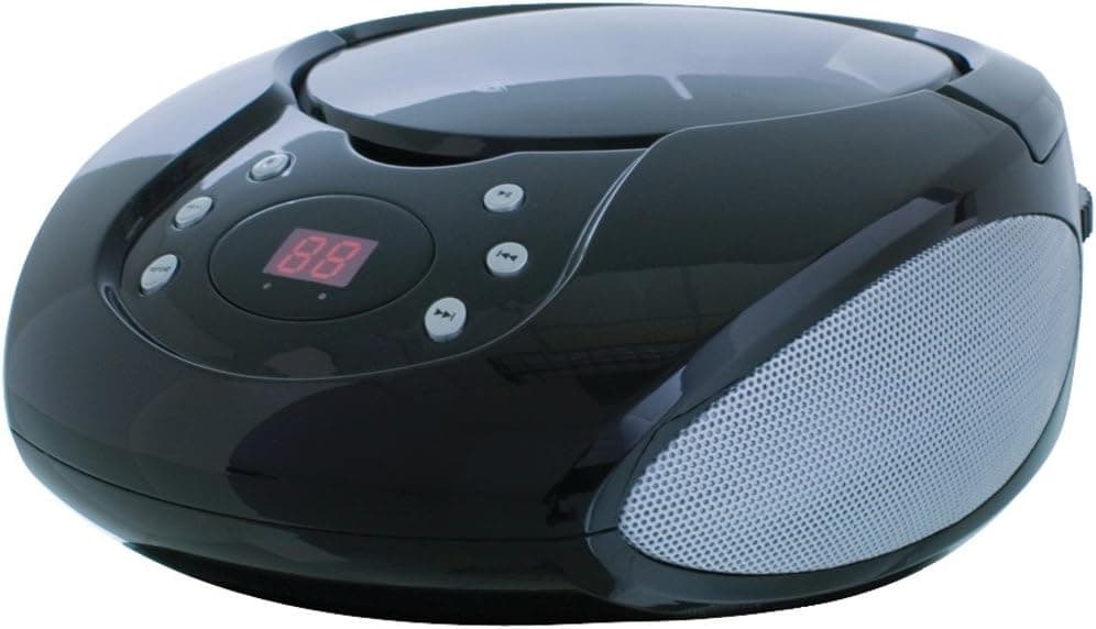 GPX BC112B Boom Box and CD Player