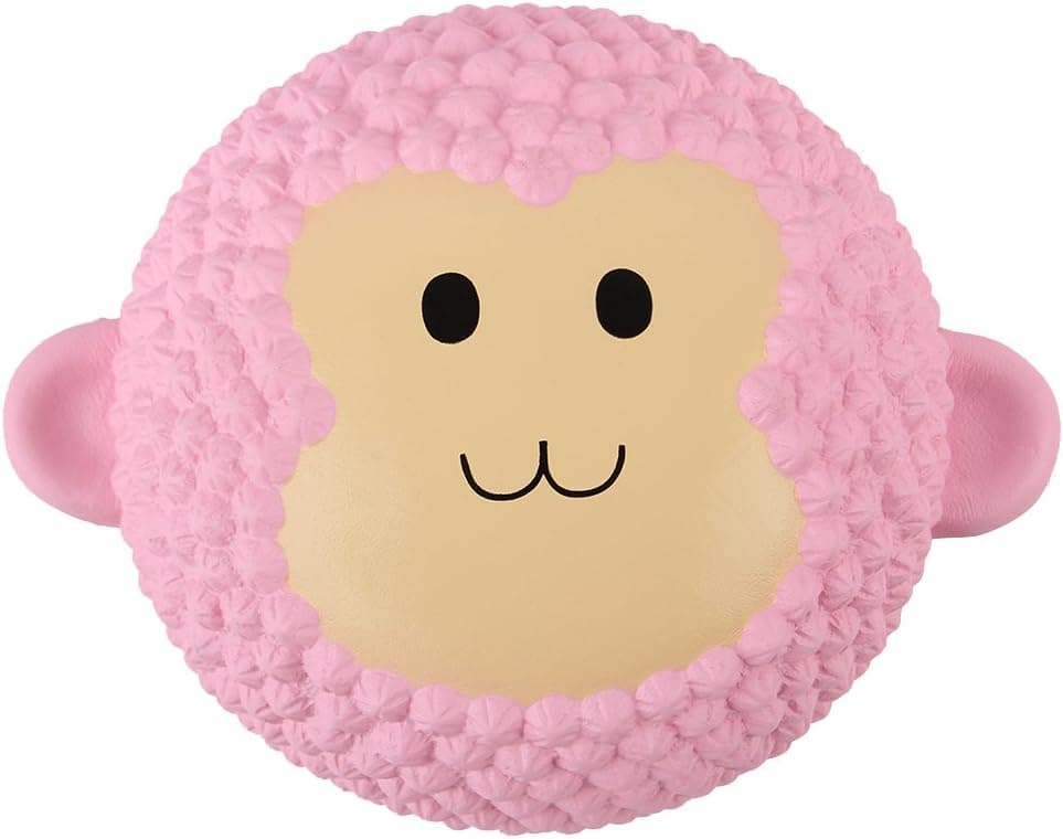Anboor 6.3" Squishies Monkey Cake Slow Rising Kawaii Scented Soft Animal Squishies Toys
