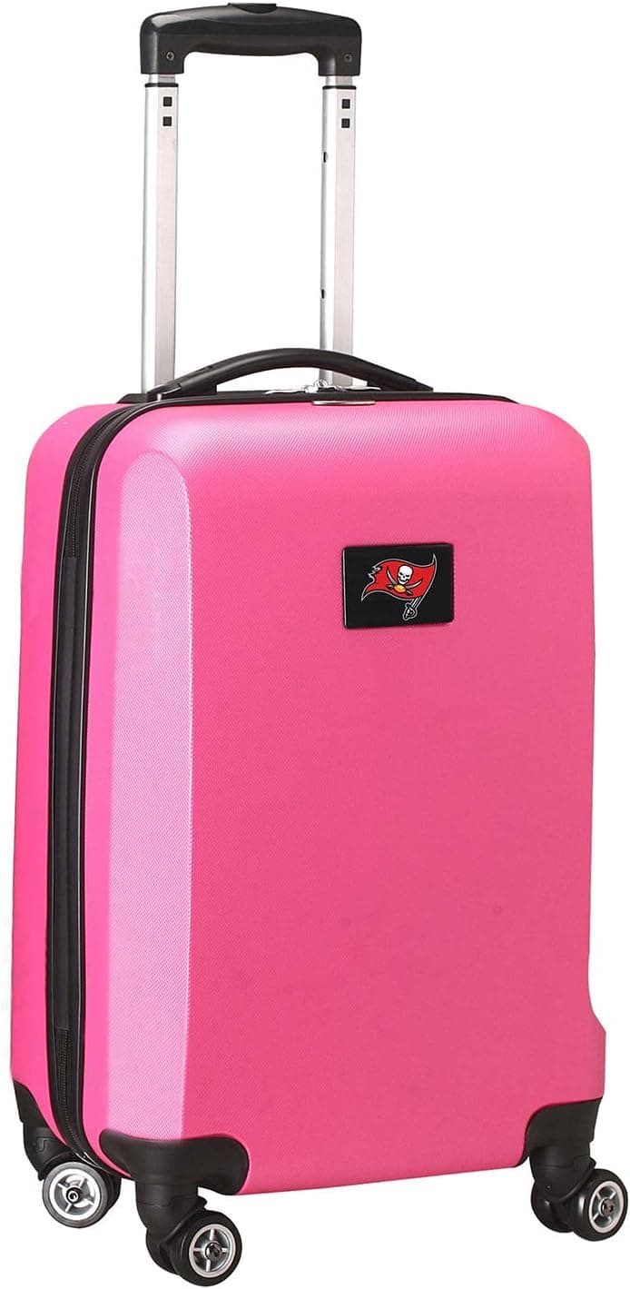 Denco NFL Arizona Cardinals Carry-On Hardcase Spinner, Pink