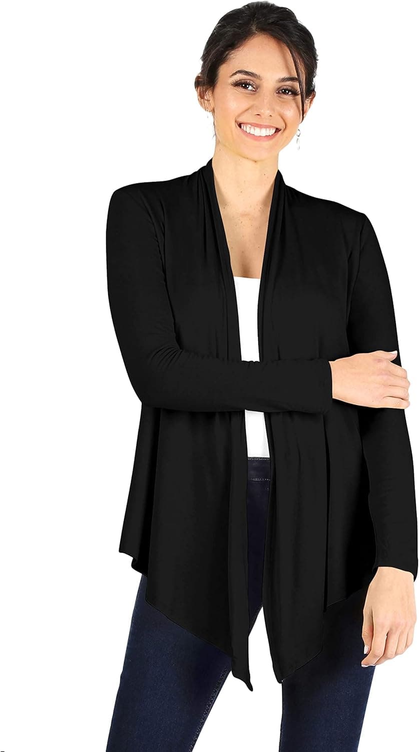 Simlu Lightweight Cardigans for Women Reg and Plus Size Light Cardigans for Women Summer Long Sleeves
