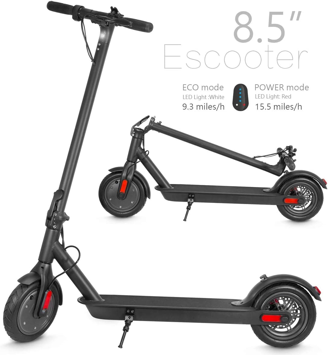 XPRIT 8.5" Electric Kick Scooter w/Two Speeds, Long Lasting Battery, Up to 15 Miles