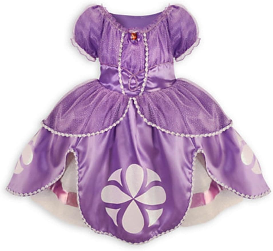 Disney Junior Sofia the First Deluxe Costume Dress Size Medium 7 / 8