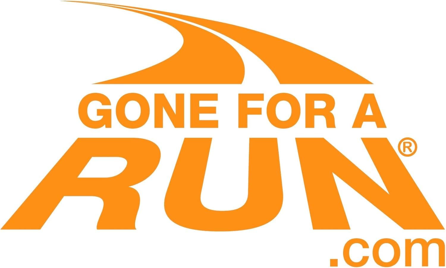 Gone For a Run Running Car Magnet | 26.2 Marathon | White